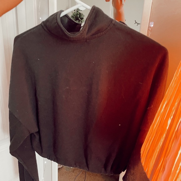 Garage zip up cropped sweater - Picture 2 of 2